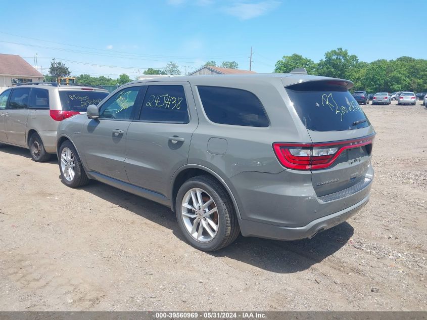 2021 Dodge Durango R/T Rwd VIN: 1C4SDHCT5MC693797 Lot: 39560969