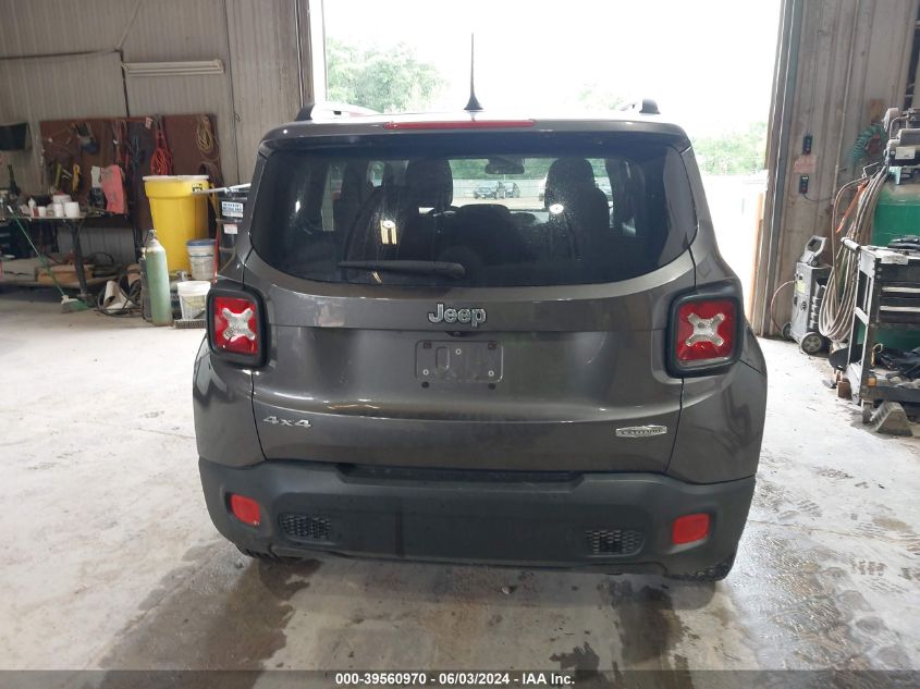 2017 Jeep Renegade Latitude 4X4 VIN: ZACCJBBBXHPE51740 Lot: 39560970