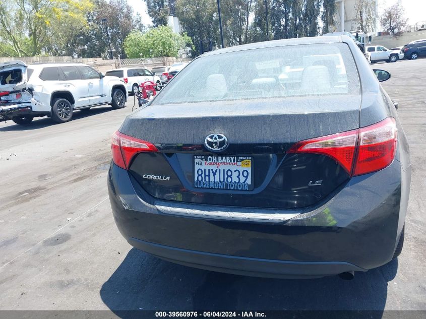 2019 Toyota Corolla Le VIN: 5YFBURHE4KP913371 Lot: 39560976