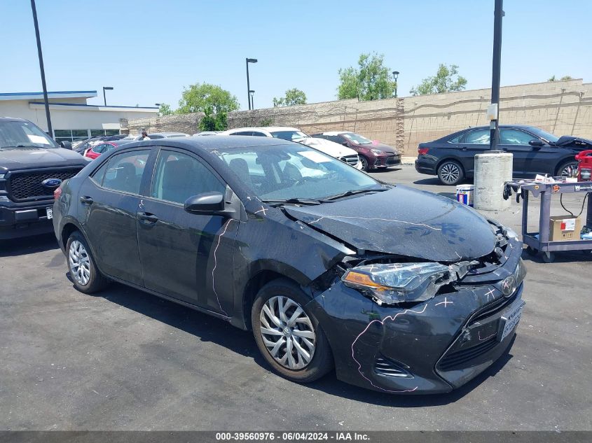 2019 Toyota Corolla Le VIN: 5YFBURHE4KP913371 Lot: 39560976