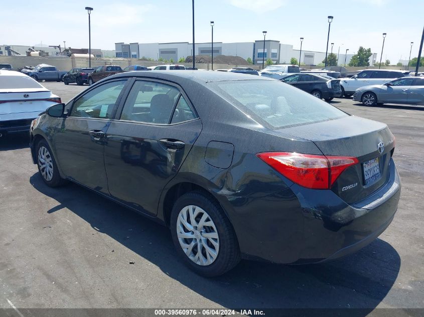 2019 Toyota Corolla Le VIN: 5YFBURHE4KP913371 Lot: 39560976