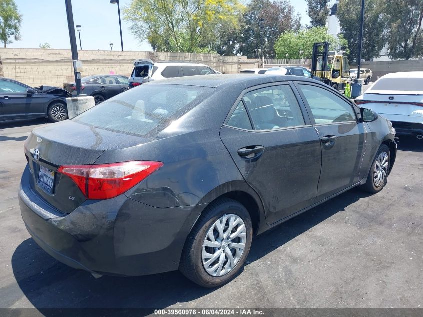 2019 TOYOTA COROLLA LE - 5YFBURHE4KP913371