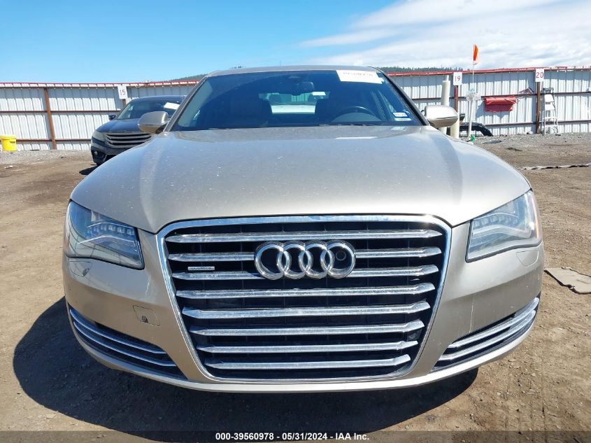 2011 Audi A8 L 4.2 VIN: WAURVAFD6BN009765 Lot: 39560978