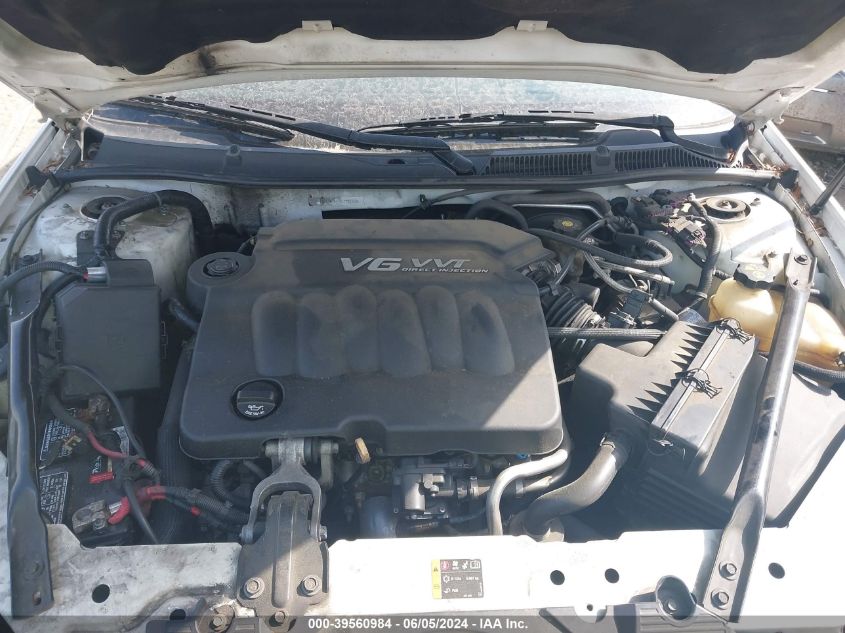 2012 Chevrolet Impala Ltz VIN: 2G1WC5E35C1123280 Lot: 39560984