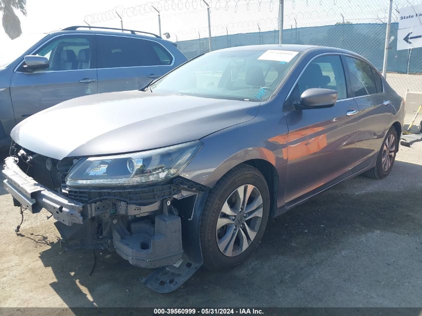 2015 Honda Accord Lx VIN: 1HGCR2F31FA188337 Lot: 39560999