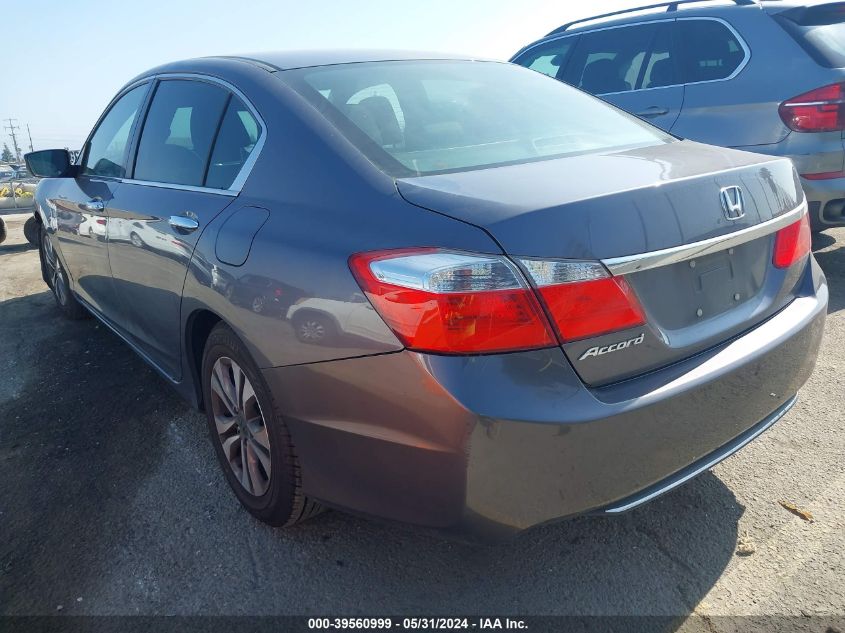 2015 Honda Accord Lx VIN: 1HGCR2F31FA188337 Lot: 39560999