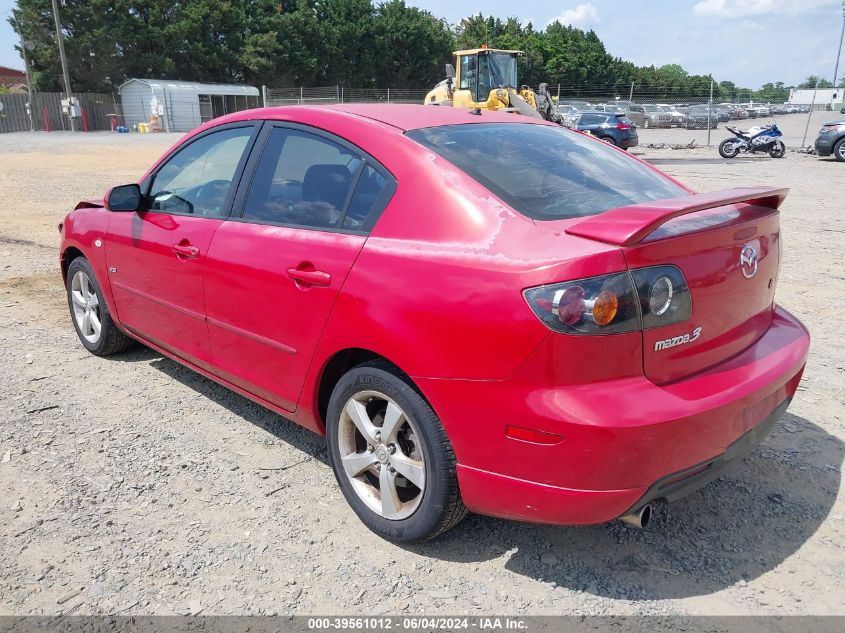 2005 Mazda Mazda3 S VIN: JM1BK323351248255 Lot: 39561012