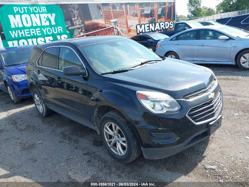 2017 Chevrolet Equinox Ls VIN: 2GNFLEEKXH6313415 Lot: 39561021