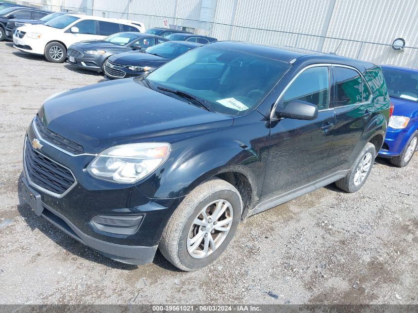 2017 Chevrolet Equinox Ls VIN: 2GNFLEEKXH6313415 Lot: 39561021