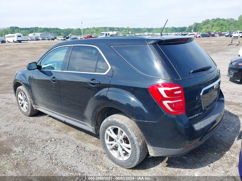 2017 Chevrolet Equinox Ls VIN: 2GNFLEEKXH6313415 Lot: 39561021