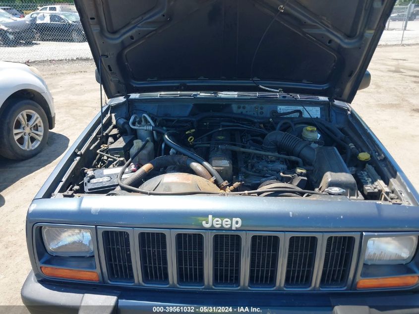 2001 Jeep Cherokee Sport VIN: 1J4FF48S01L554042 Lot: 39561032