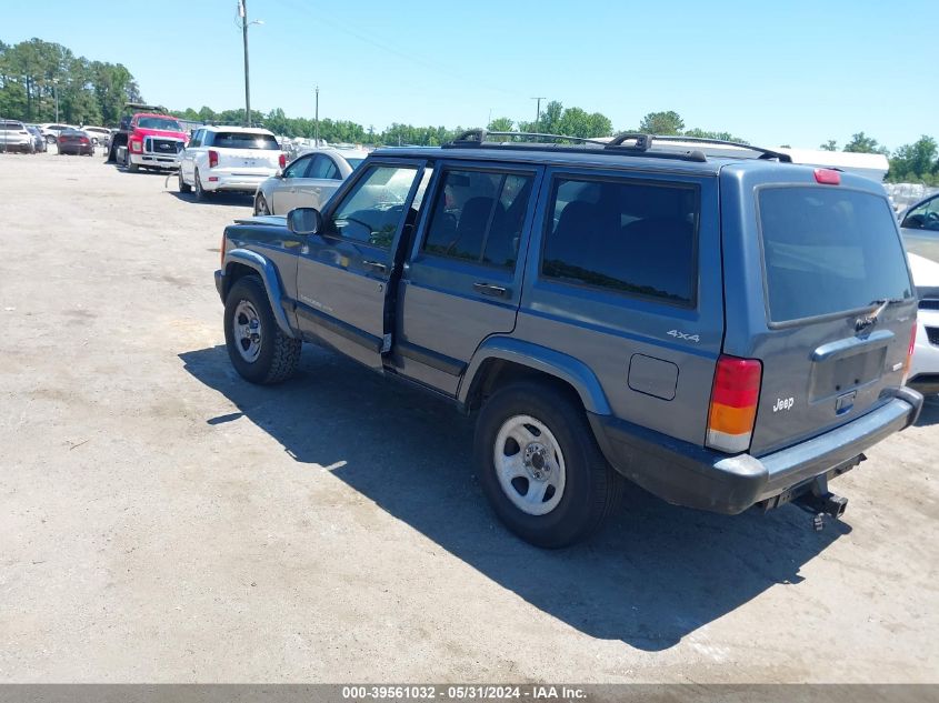 2001 Jeep Cherokee Sport VIN: 1J4FF48S01L554042 Lot: 39561032