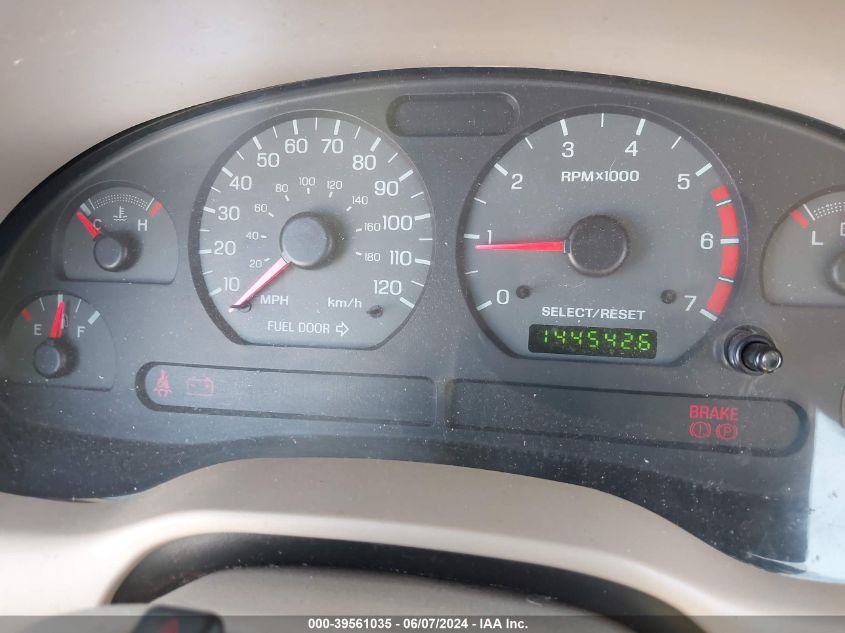 2002 Ford Mustang VIN: 1FAFP40432F146947 Lot: 39561035