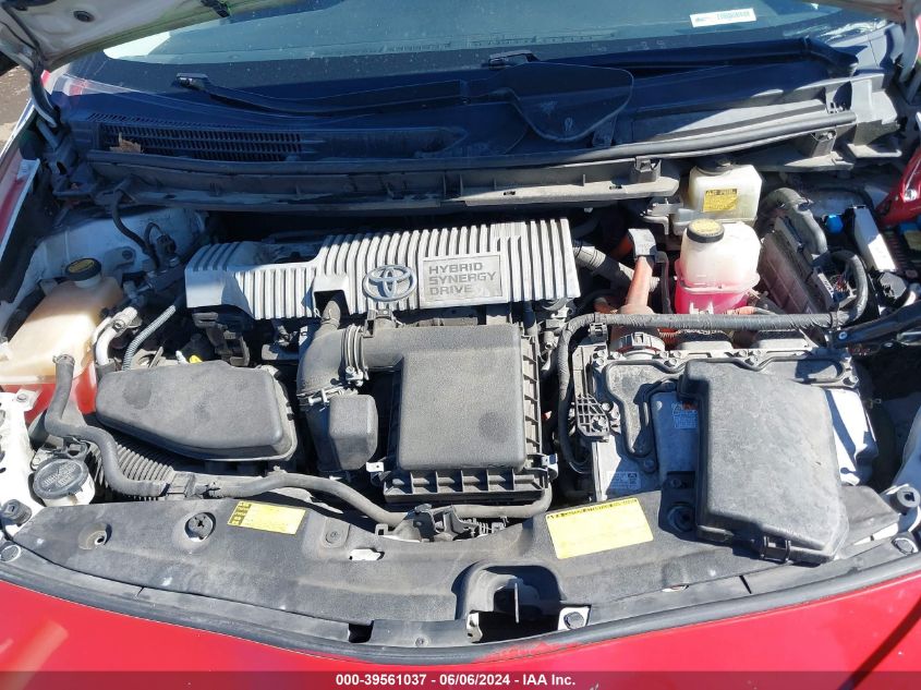 2011 Toyota Prius Four VIN: JTDKN3DU6B0304817 Lot: 39561037