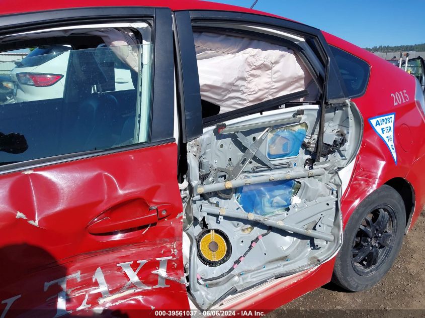 2011 Toyota Prius Four VIN: JTDKN3DU6B0304817 Lot: 39561037