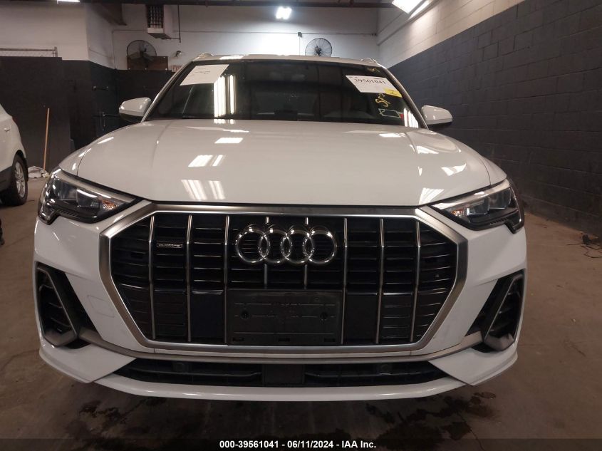 2021 Audi Q3 Premium 45 Tfsi S Line Quattro Tiptronic VIN: WA1DECF35M1003427 Lot: 39561041