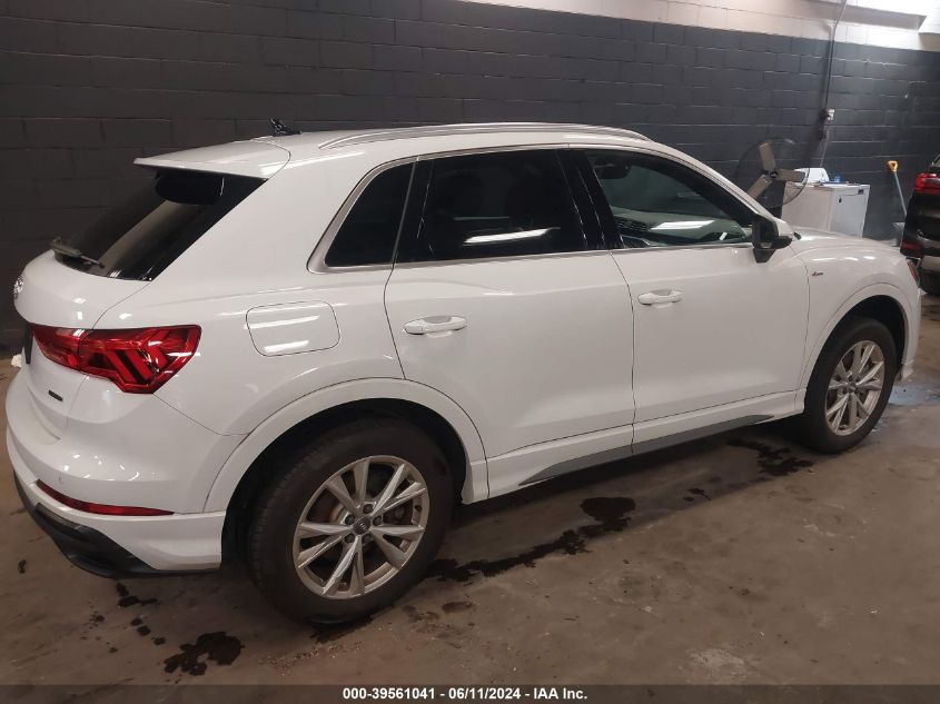 2021 AUDI Q3 PREMIUM 45 TFSI S LINE QUATTRO TIPTRONIC - WA1DECF35M1003427