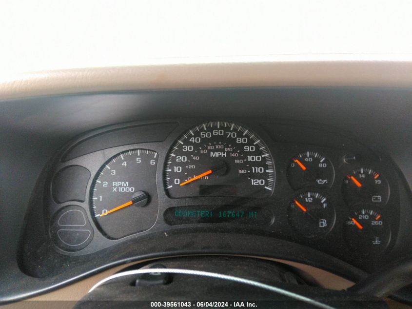 2005 Chevrolet Tahoe Ls VIN: 1GNEK13T95J225392 Lot: 39561043