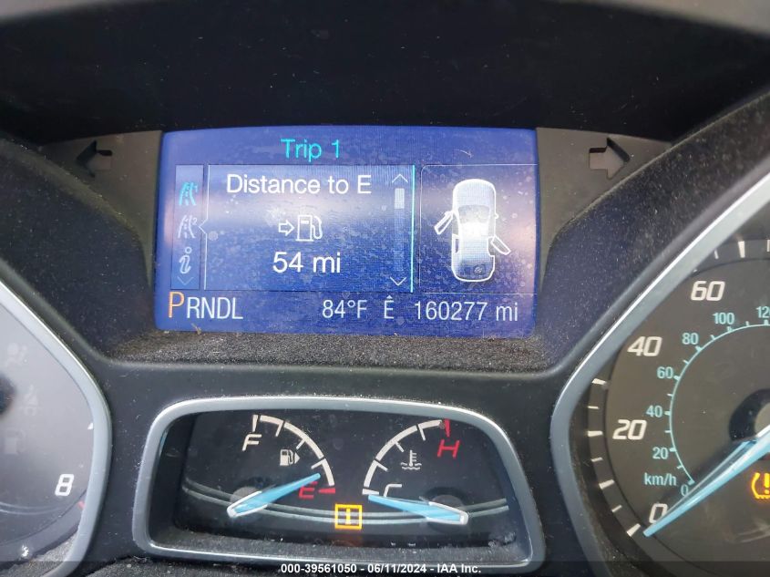 2013 Ford Focus Se VIN: 1FADP3F22DL255699 Lot: 39561050