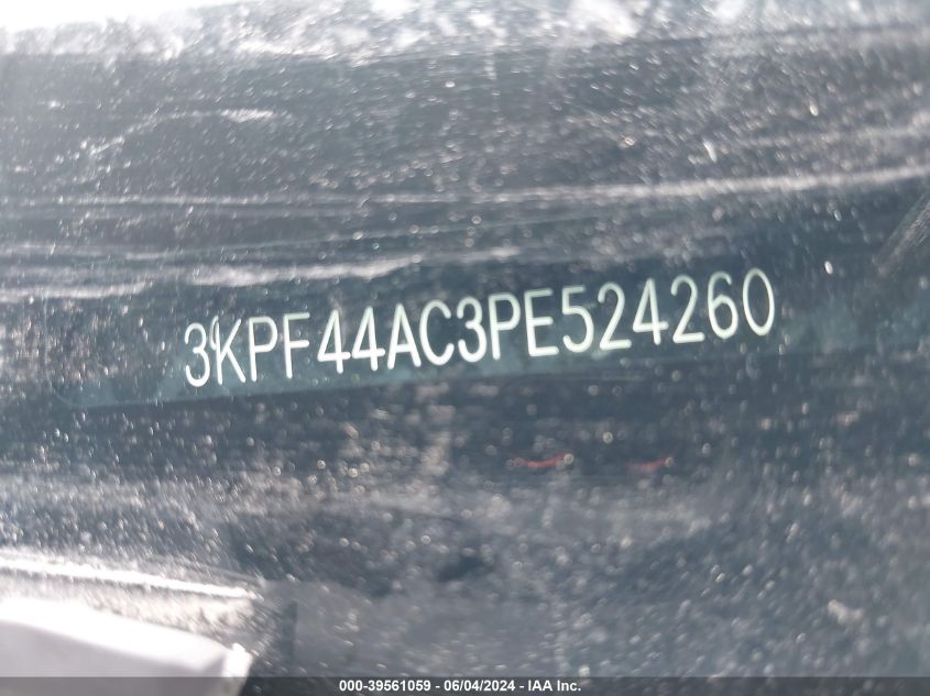 2023 Kia Forte Gt VIN: 3KPF44AC3PE524260 Lot: 39561059