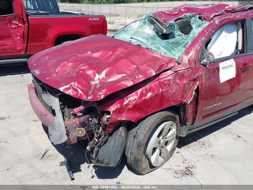 2014 Jeep Compass Sport VIN: 1C4NJDBBXED774023 Lot: 39561062