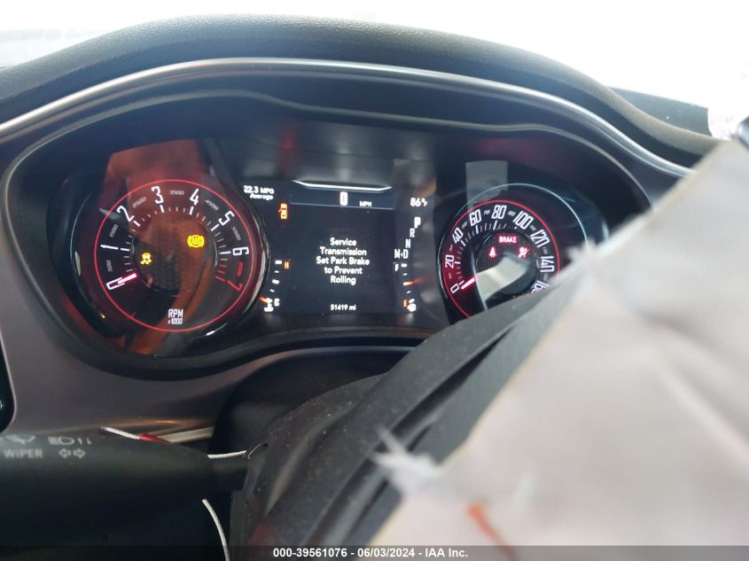 2019 Dodge Challenger Gt VIN: 2C3CDZJG4KH503910 Lot: 39561076