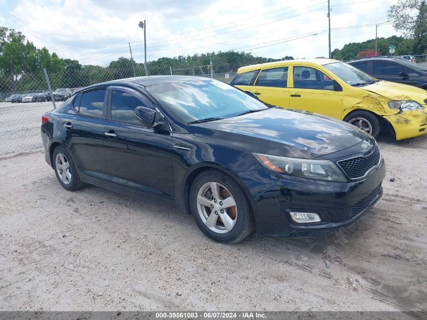 2015 Kia Optima Lx VIN: 5XXGM4A79FG487146 Lot: 39561083