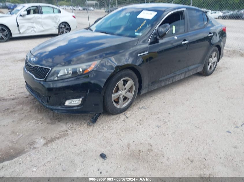 2015 Kia Optima Lx VIN: 5XXGM4A79FG487146 Lot: 39561083