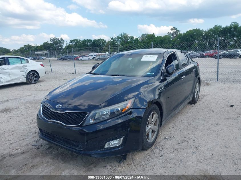 2015 Kia Optima Lx VIN: 5XXGM4A79FG487146 Lot: 39561083