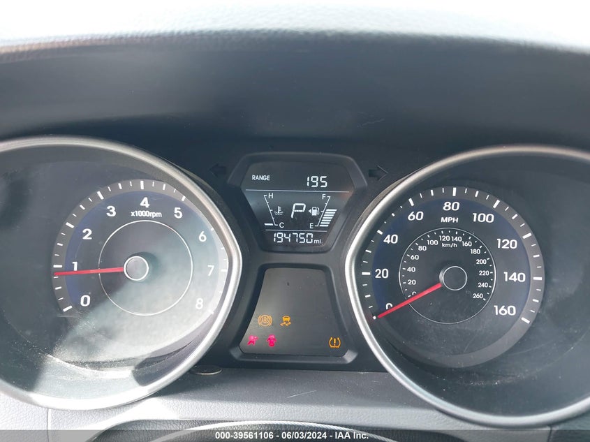 2014 Hyundai Elantra Se VIN: 5NPDH4AE8EH540962 Lot: 39561106