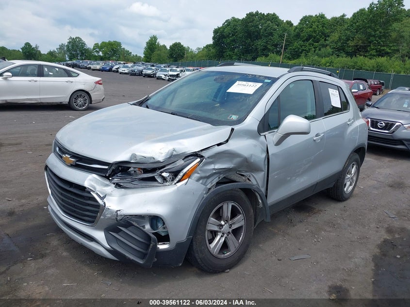 2019 CHEVROLET TRAX LT - 3GNCJPSB9KL183252
