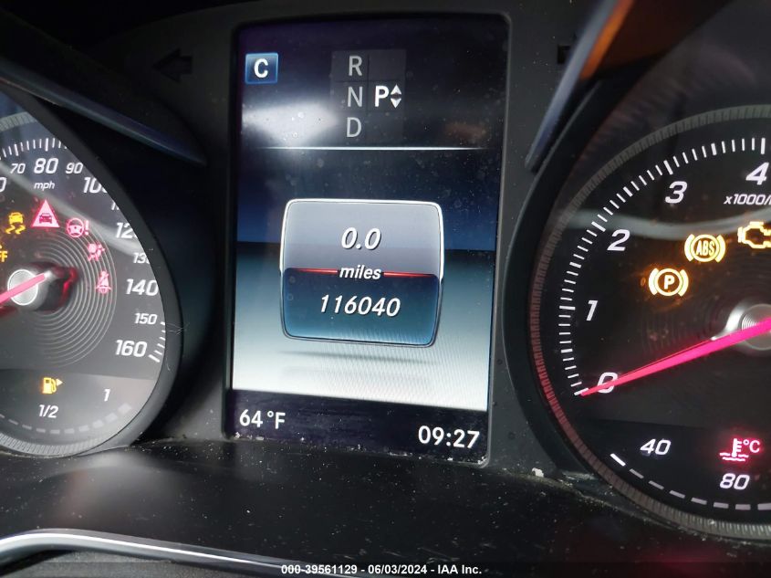 2017 Mercedes-Benz C 300 Luxury/Sport VIN: 55SWF4JB8HU208610 Lot: 39561129