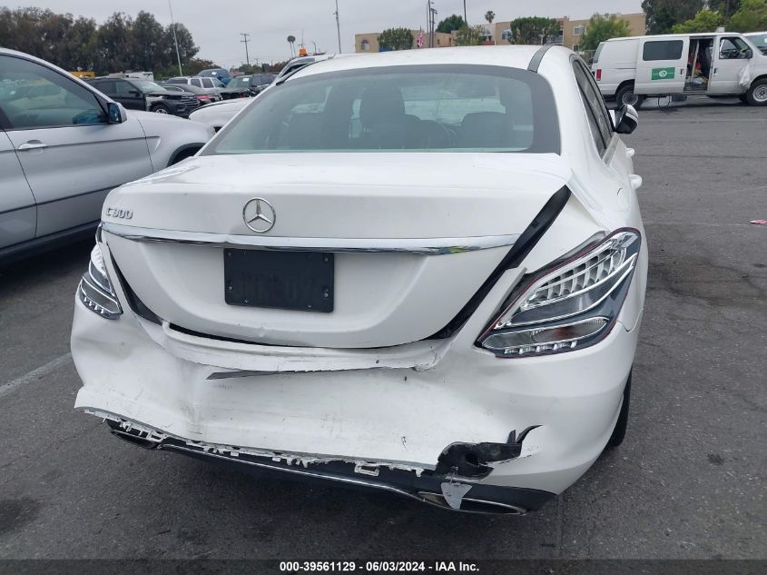 2017 Mercedes-Benz C 300 Luxury/Sport VIN: 55SWF4JB8HU208610 Lot: 39561129