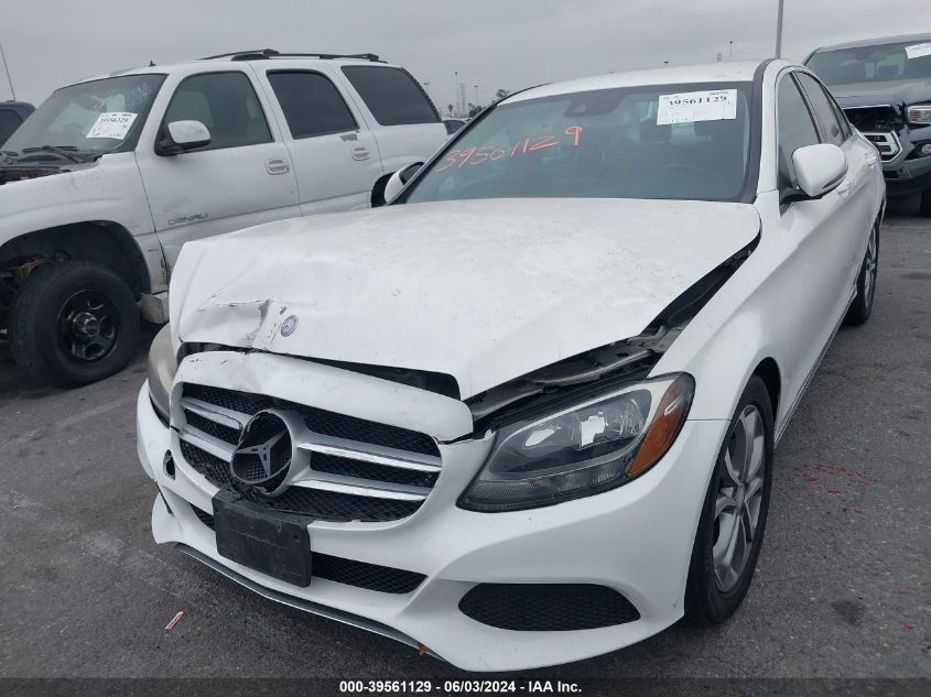 2017 Mercedes-Benz C 300 Luxury/Sport VIN: 55SWF4JB8HU208610 Lot: 39561129