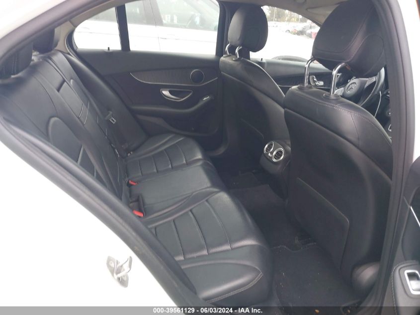 2017 Mercedes-Benz C 300 Luxury/Sport VIN: 55SWF4JB8HU208610 Lot: 39561129