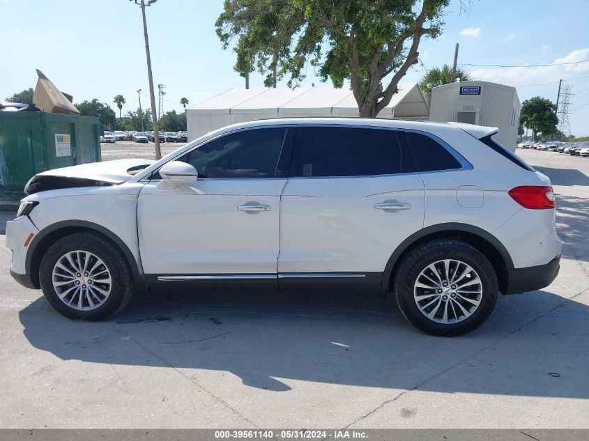 2016 Lincoln Mkx Select VIN: 2LMTJ8KPXGBL71341 Lot: 39561140