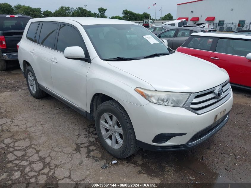 5TDZA3EH3DS040175 2013 Toyota Highlander