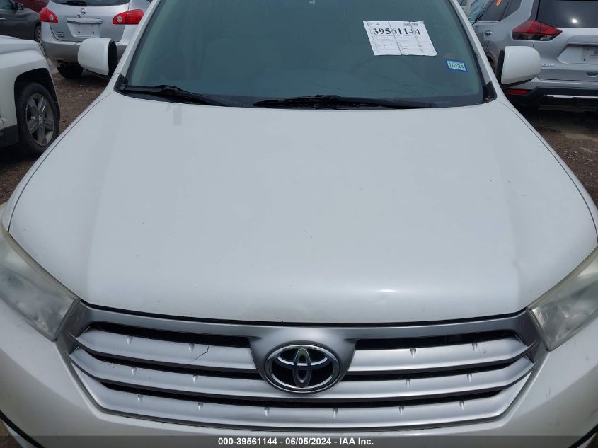 2013 Toyota Highlander VIN: 5TDZA3EH3DS040175 Lot: 39561144