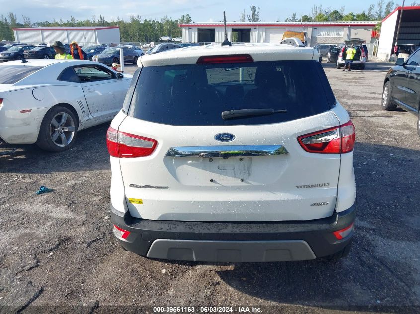 2018 Ford Ecosport Titanium VIN: MAJ6P1WL5JC214498 Lot: 39561163