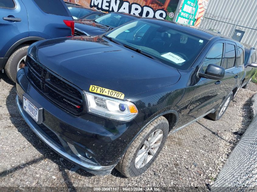 2014 Dodge Durango Ssv VIN: 1C4RDJFG5EC543470 Lot: 39561167