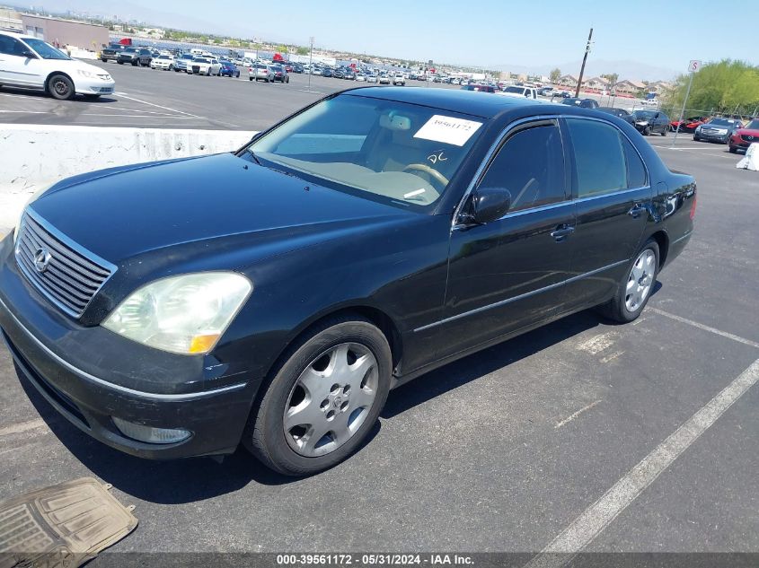 2001 Lexus Ls 430 VIN: JTHBN30F110029782 Lot: 39561172