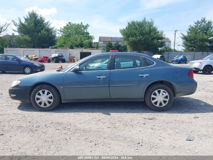 2006 Buick Lacrosse Cx VIN: 2G4WC582761218580 Lot: 39561183