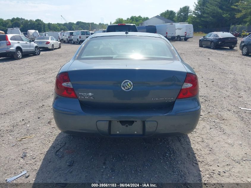 2006 Buick Lacrosse Cx VIN: 2G4WC582761218580 Lot: 39561183