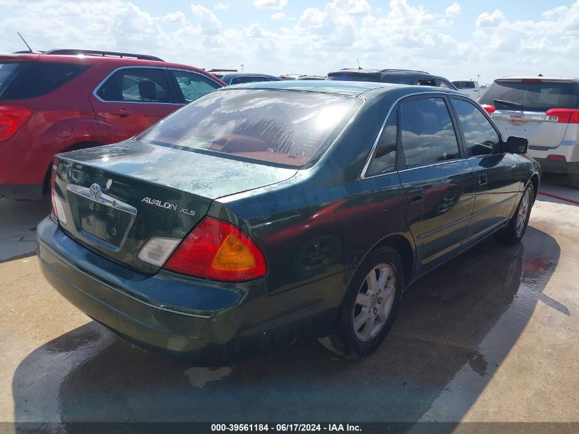 2000 Toyota Avalon Xls VIN: 4T1BF28B2YU009212 Lot: 39561184