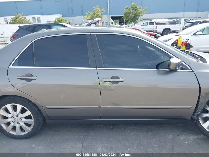 2006 Honda Accord 3.0 Ex VIN: 1HGCM66586A027846 Lot: 39561198