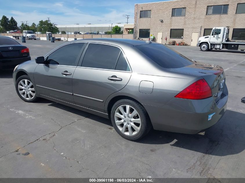 2006 Honda Accord 3.0 Ex VIN: 1HGCM66586A027846 Lot: 39561198