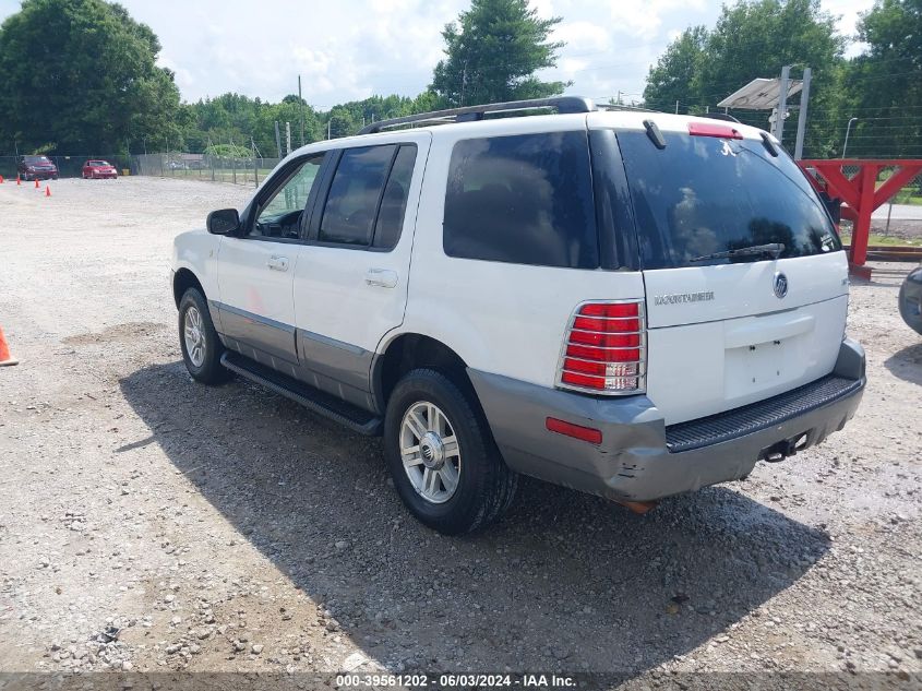 2003 Mercury Mountaineer VIN: 4M2ZU86K83UJ12135 Lot: 39561202