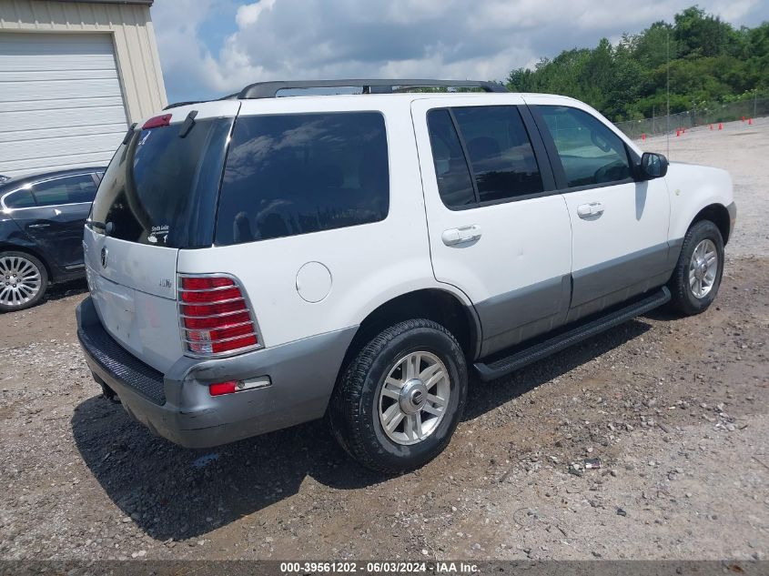 2003 Mercury Mountaineer VIN: 4M2ZU86K83UJ12135 Lot: 39561202