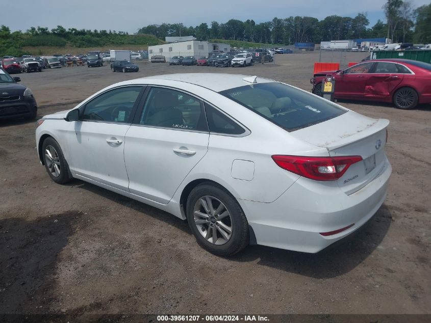 2015 Hyundai Sonata Se VIN: 5NPE24AF2FH255674 Lot: 39561207