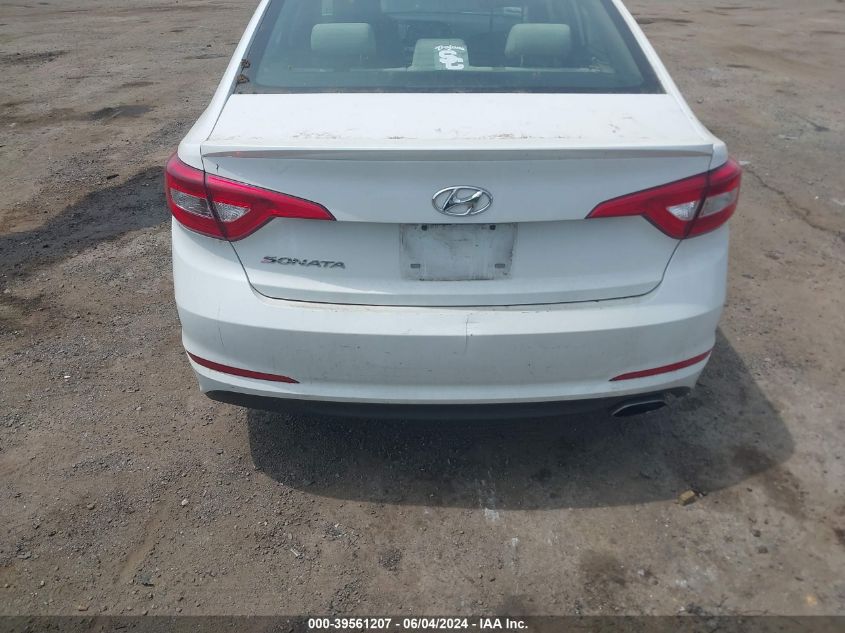 2015 Hyundai Sonata Se VIN: 5NPE24AF2FH255674 Lot: 39561207